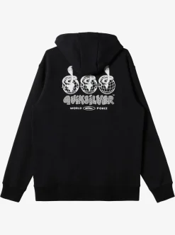 Mens Quiksilver Shirts & Polos|Global Force Fleece Crew Neck Sweatshirt