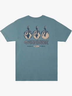 Mens Quiksilver Tees|Global Force Mtz T-Shirt