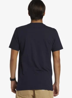 Mens Quiksilver Tees|Gradient Lines T-Shirt