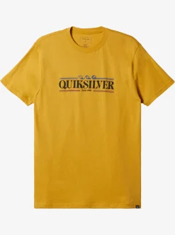 Mens Quiksilver Tees|Gradient Lines T-Shirt