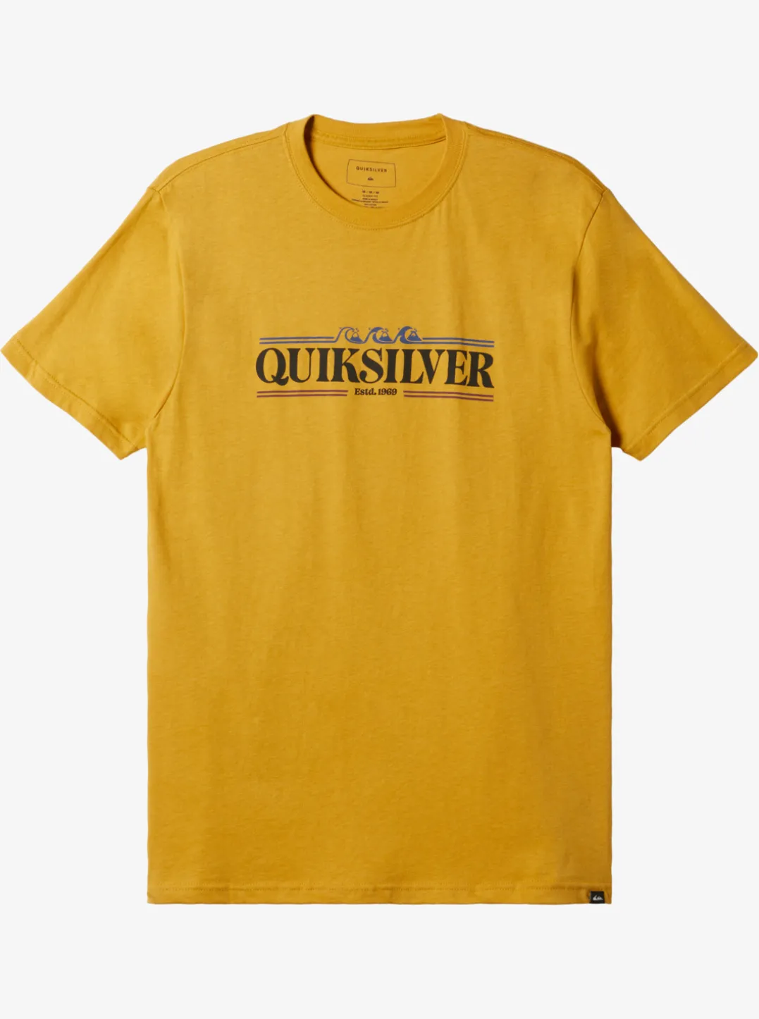 Mens Quiksilver Tees|Gradient Lines T-Shirt