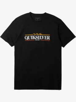 Mens Quiksilver Tees|Gradient Lines T-Shirt