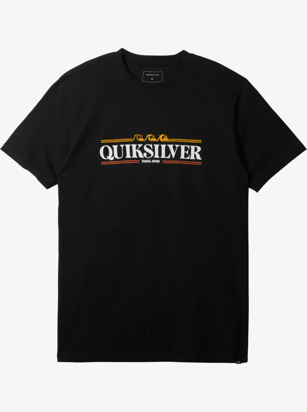 Mens Quiksilver Tees|Gradient Lines T-Shirt