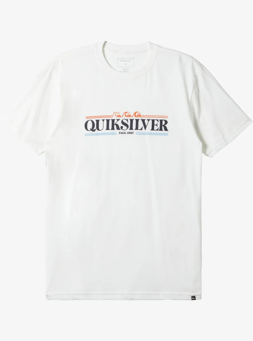 Mens Quiksilver Tees|Gradient Lines T-Shirt