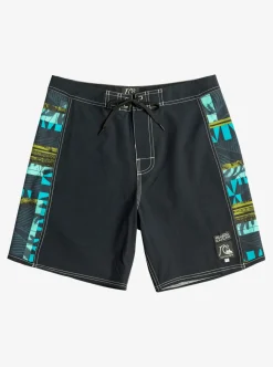Mens Quiksilver Boardshorts|Gregg Kaplan Blank Canvas Arch 18" Boardshorts