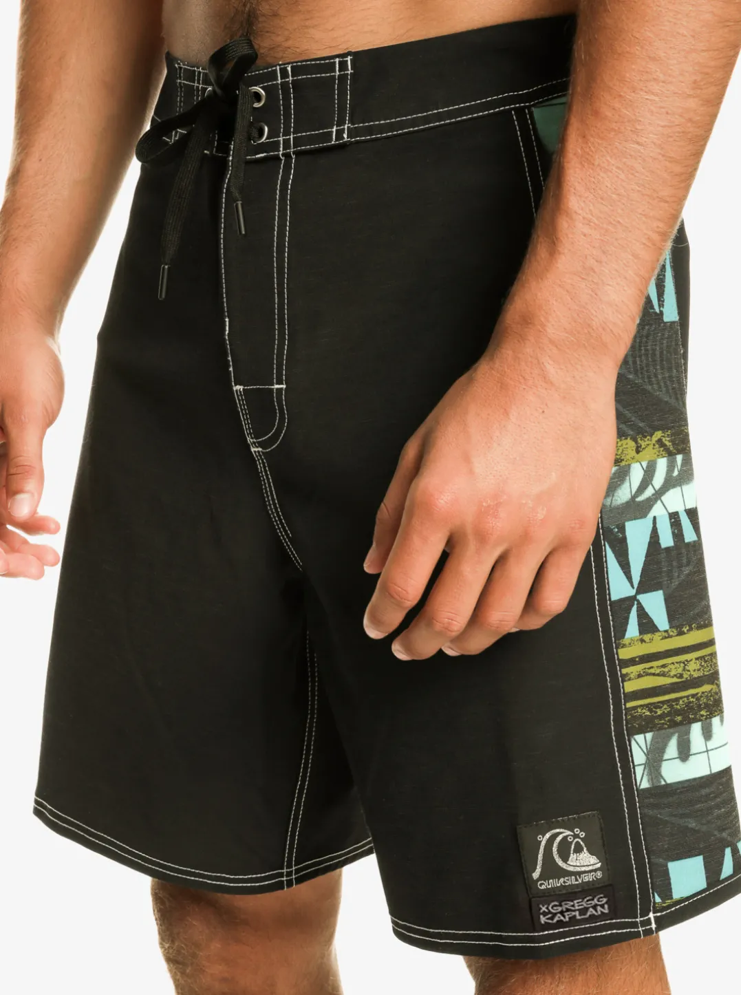 Mens Quiksilver Boardshorts|Gregg Kaplan Blank Canvas Arch 18" Boardshorts