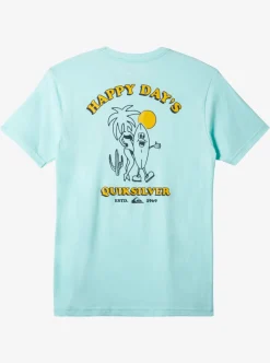 Mens Quiksilver Tees|Happy Days Mod T-Shirt