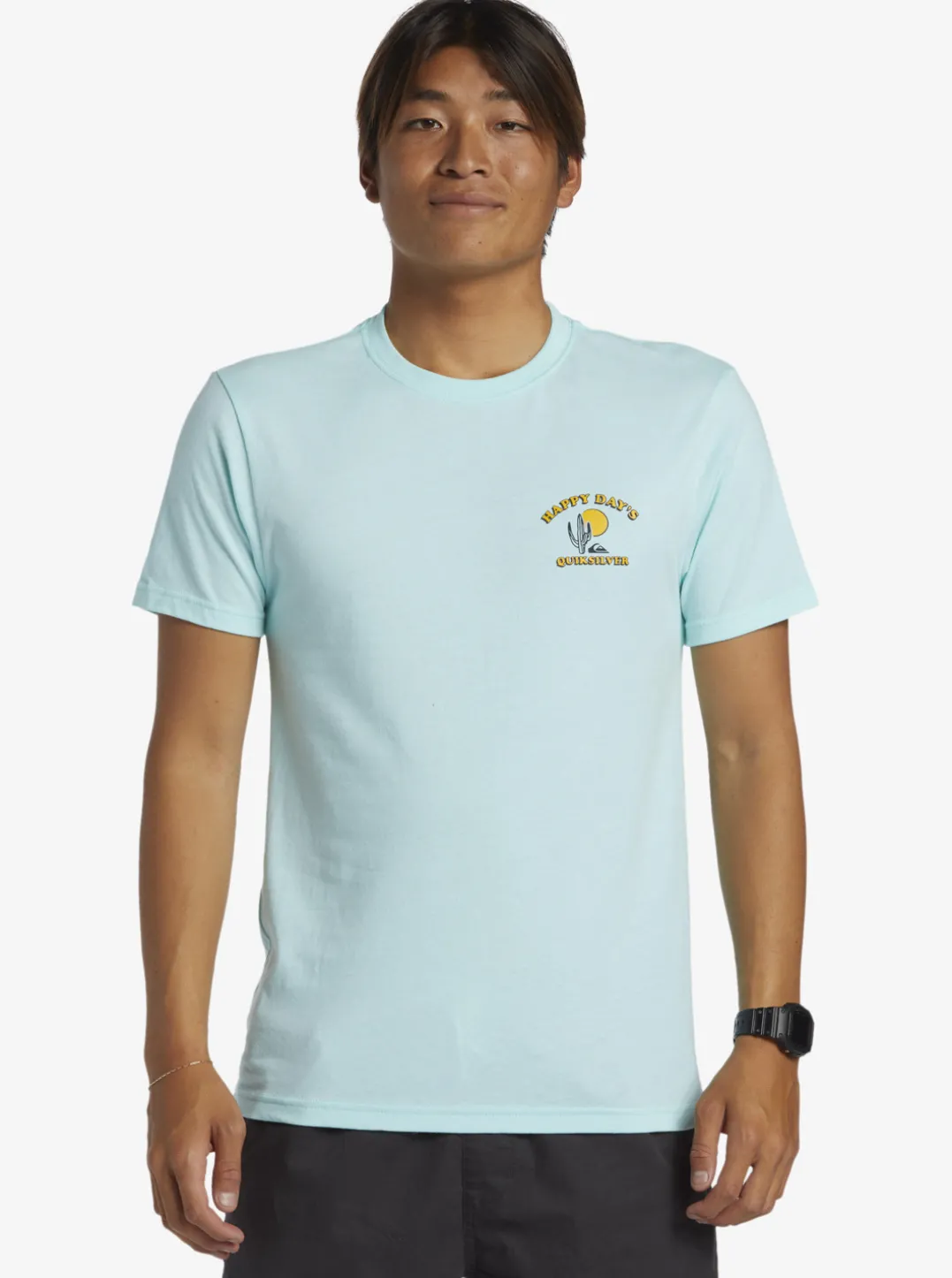 Mens Quiksilver Tees|Happy Days Mod T-Shirt