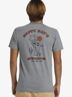 Mens Quiksilver Tees|Happy Days Mod T-Shirt