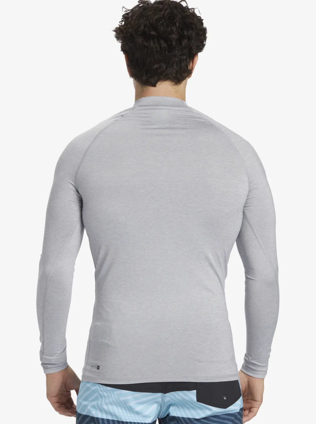 Mens Quiksilver Rashguards|Hawaii Double Down Upf 50 Long Sleeve Surf Tee