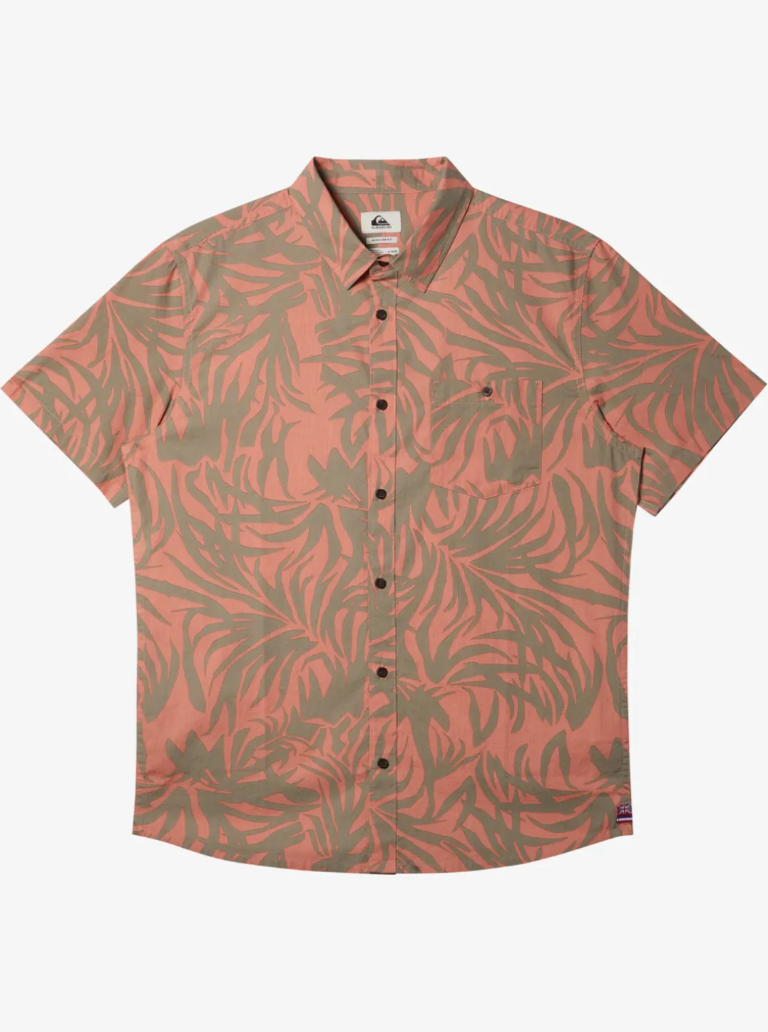 Mens Quiksilver Shirts & Polos|Hawaii Foliage Woven Hawaiian Shirt