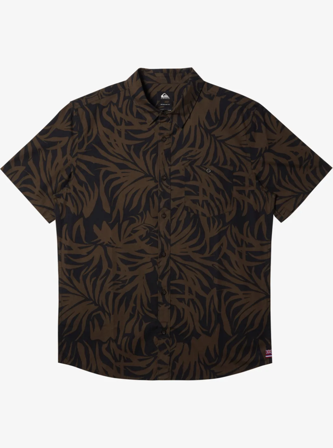 Mens Quiksilver Shirts & Polos|Hawaii Foliage Woven Hawaiian Shirt