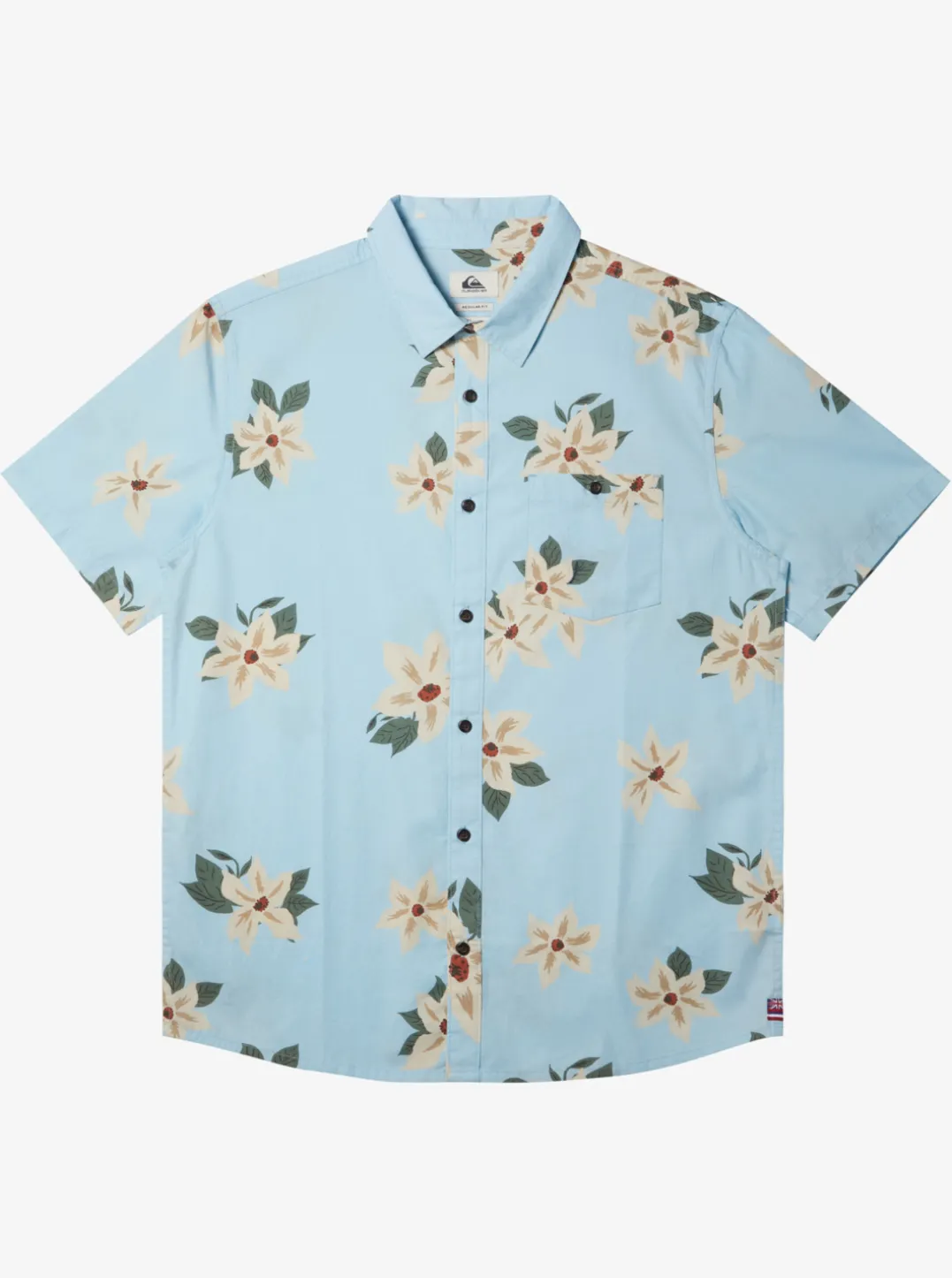 Mens Quiksilver Shirts & Polos|Hawaii Lei Day Woven Hawaiian Shirt
