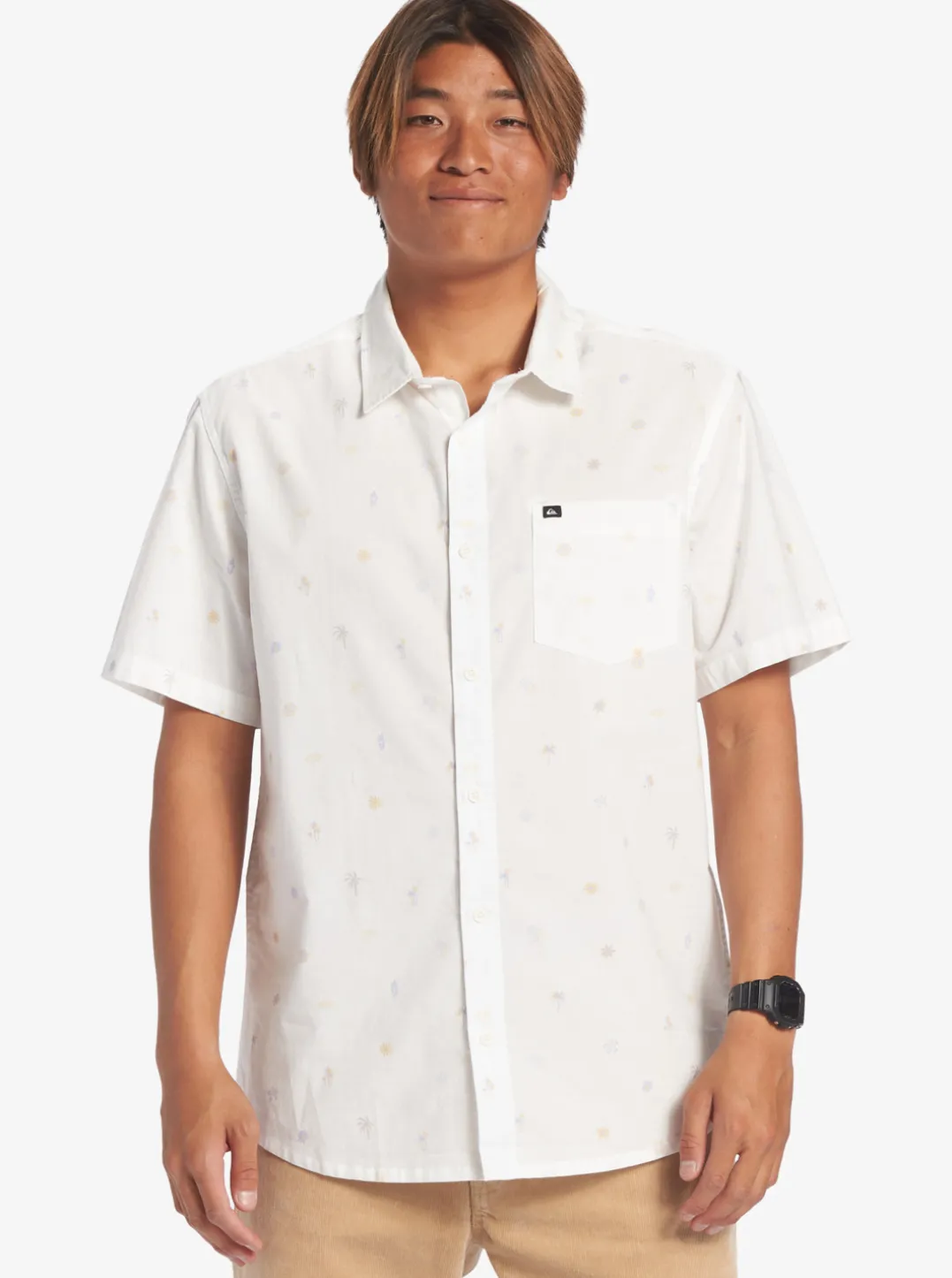 Mens Quiksilver Shirts & Polos|Heat Wave Short Sleeve Woven Shirt