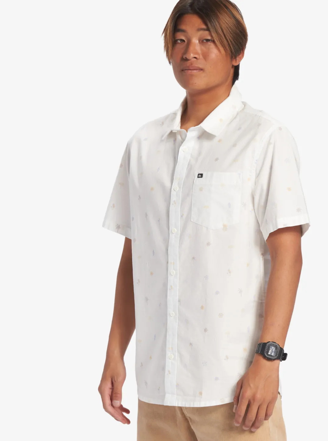 Mens Quiksilver Shirts & Polos|Heat Wave Short Sleeve Woven Shirt