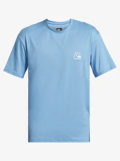 Mens Quiksilver Rashguards|Heritage Heather Short Sleeve Upf 50 Surf T-Shirt