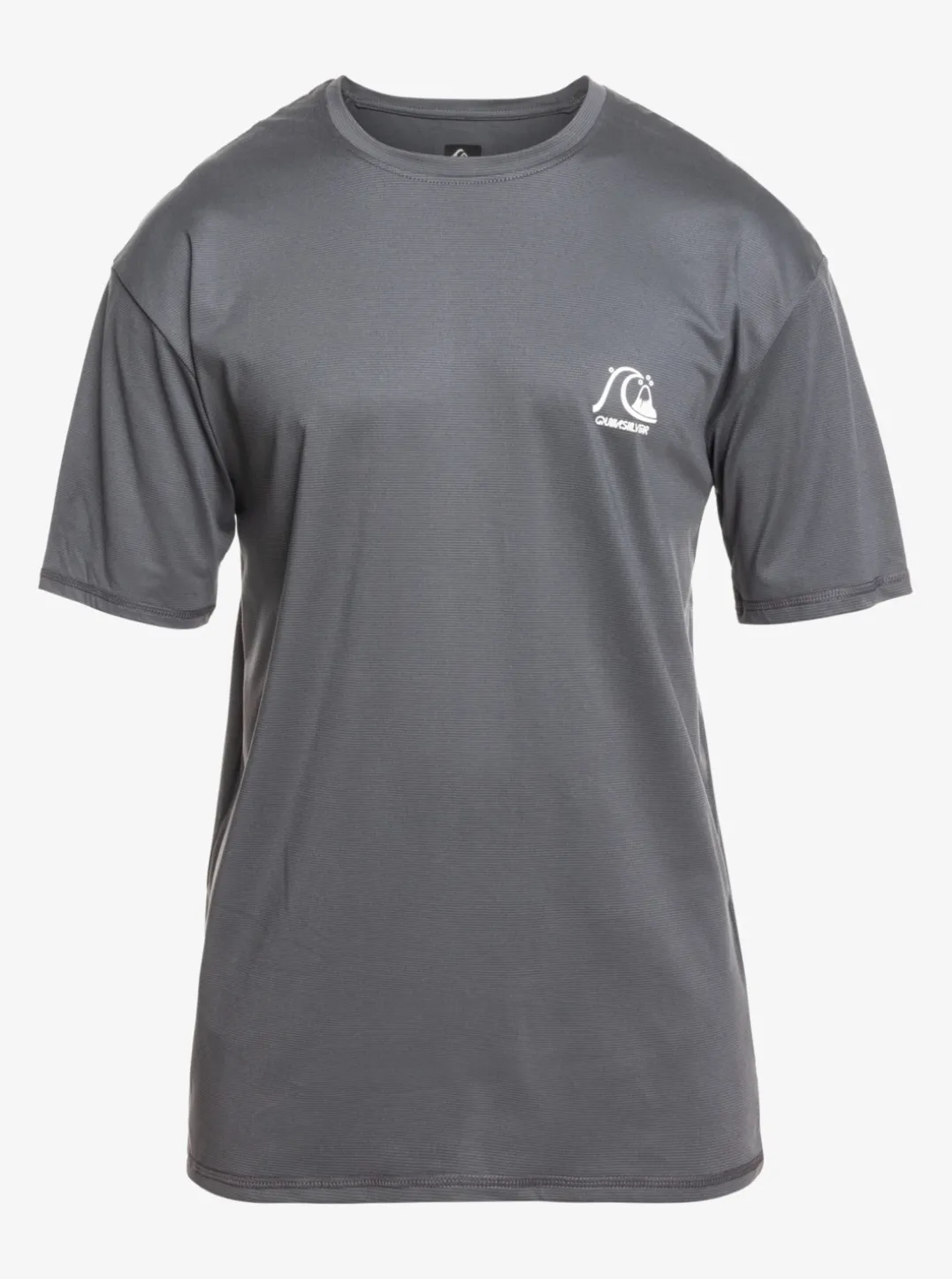 Mens Quiksilver Rashguards|Heritage Heather Short Sleeve Upf 50 Surf T-Shirt