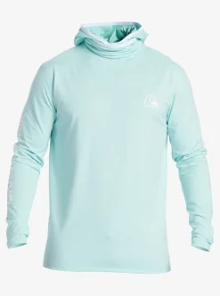 Mens Quiksilver Rashguards|Heritage Upf 50 Long Sleeve Surf Tee