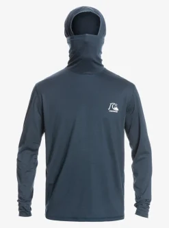Mens Quiksilver Rashguards|Heritage Upf 50 Long Sleeve Surf Tee