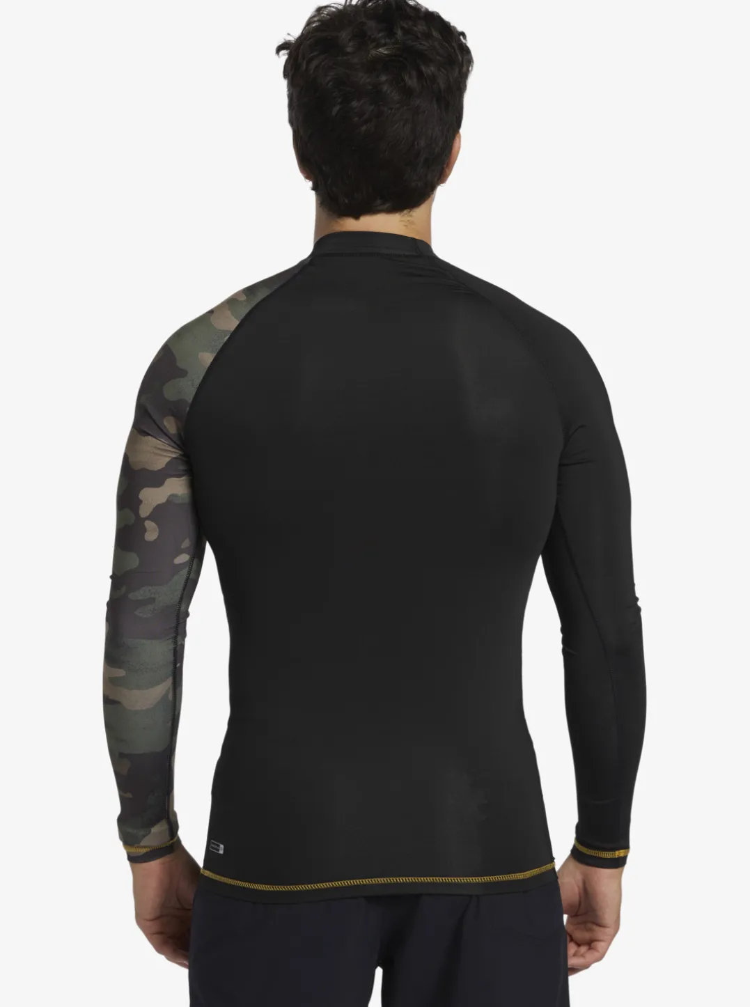Mens Quiksilver Rashguards|Hi Island Rush Long Sleeve Upf 50 Rashguard
