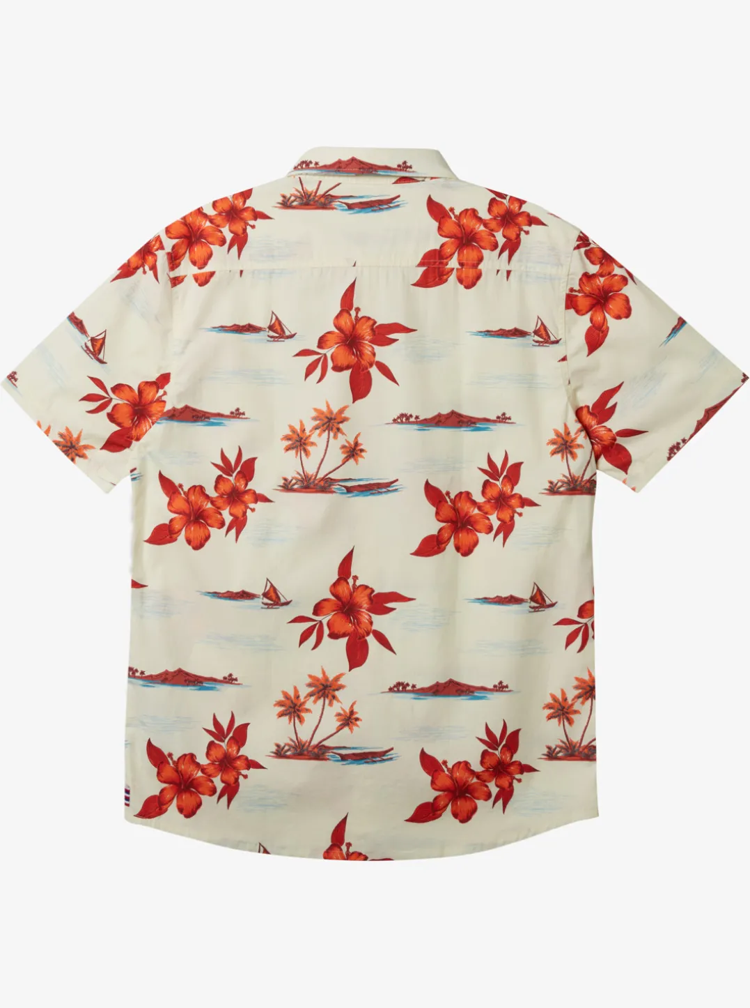 Mens Quiksilver Shirts & Polos|Hi Paradise Airways Short Sleeve Shirt