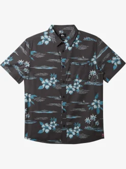 Mens Quiksilver Shirts & Polos|Hi Paradise Airways Short Sleeve Shirt