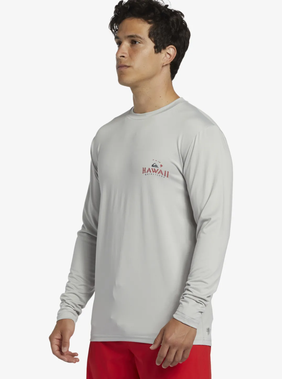 Mens Quiksilver Rashguards|Hi Royalty Surf Long Sleeve Upf 50 Surf T-Shirt