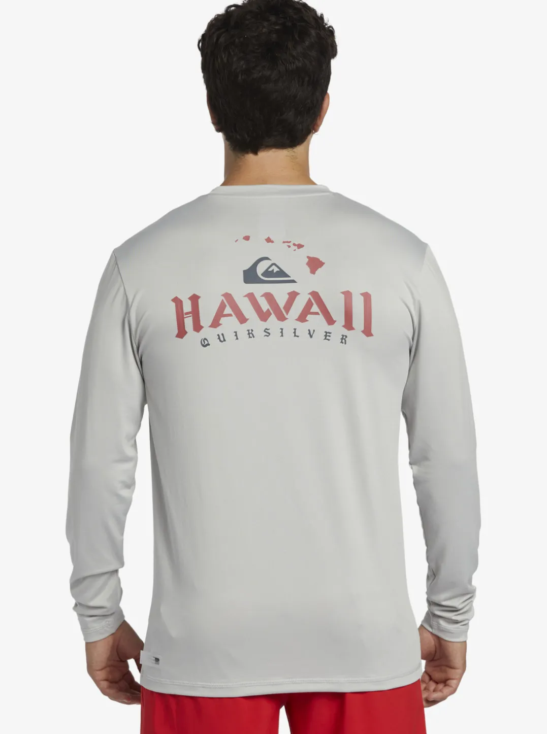 Mens Quiksilver Rashguards|Hi Royalty Surf Long Sleeve Upf 50 Surf T-Shirt