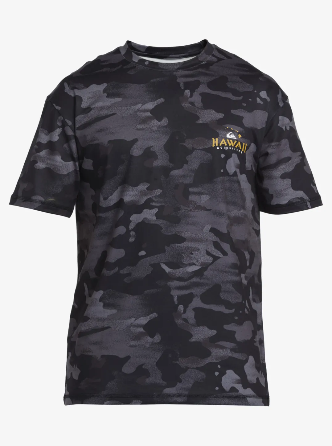 Mens Quiksilver Rashguards|Hi Royalty Surf Short Sleeve Upf 50 Surf T-Shirt