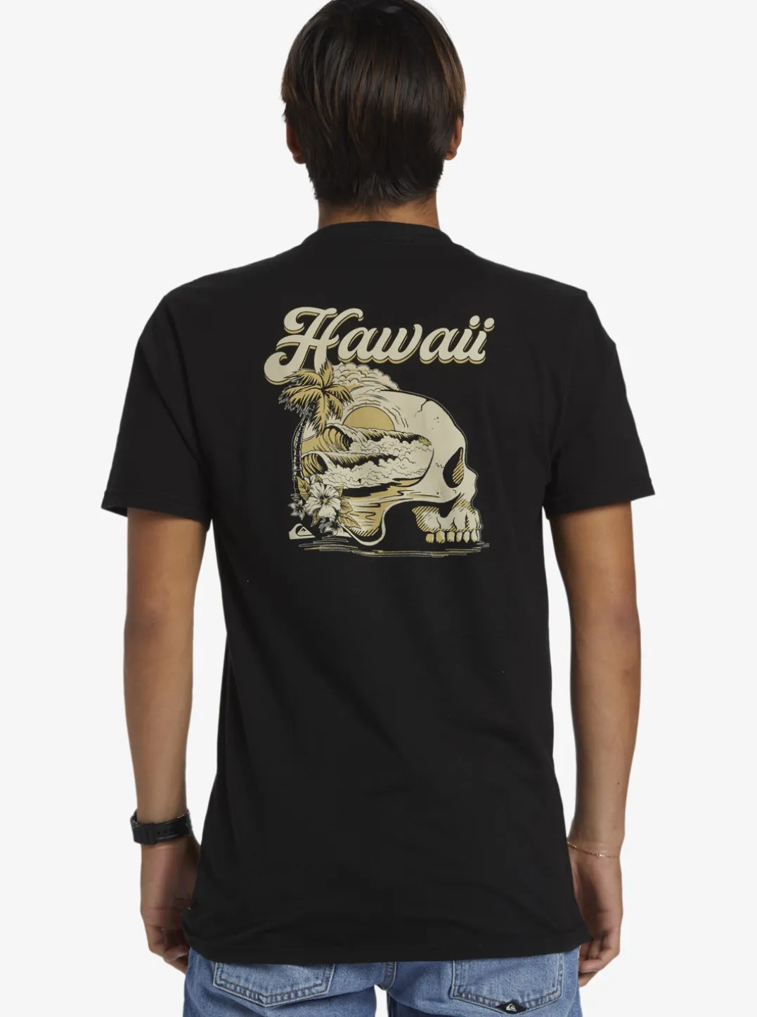 Mens Quiksilver Tees|Hi Water On The Brain T-Shirt