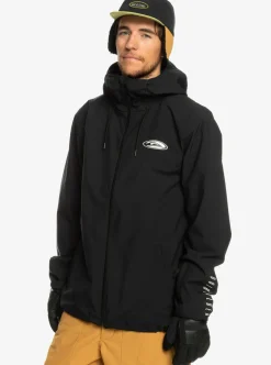 Mens Quiksilver Snow Jackets|High In The Hood Technical Snow Jacket