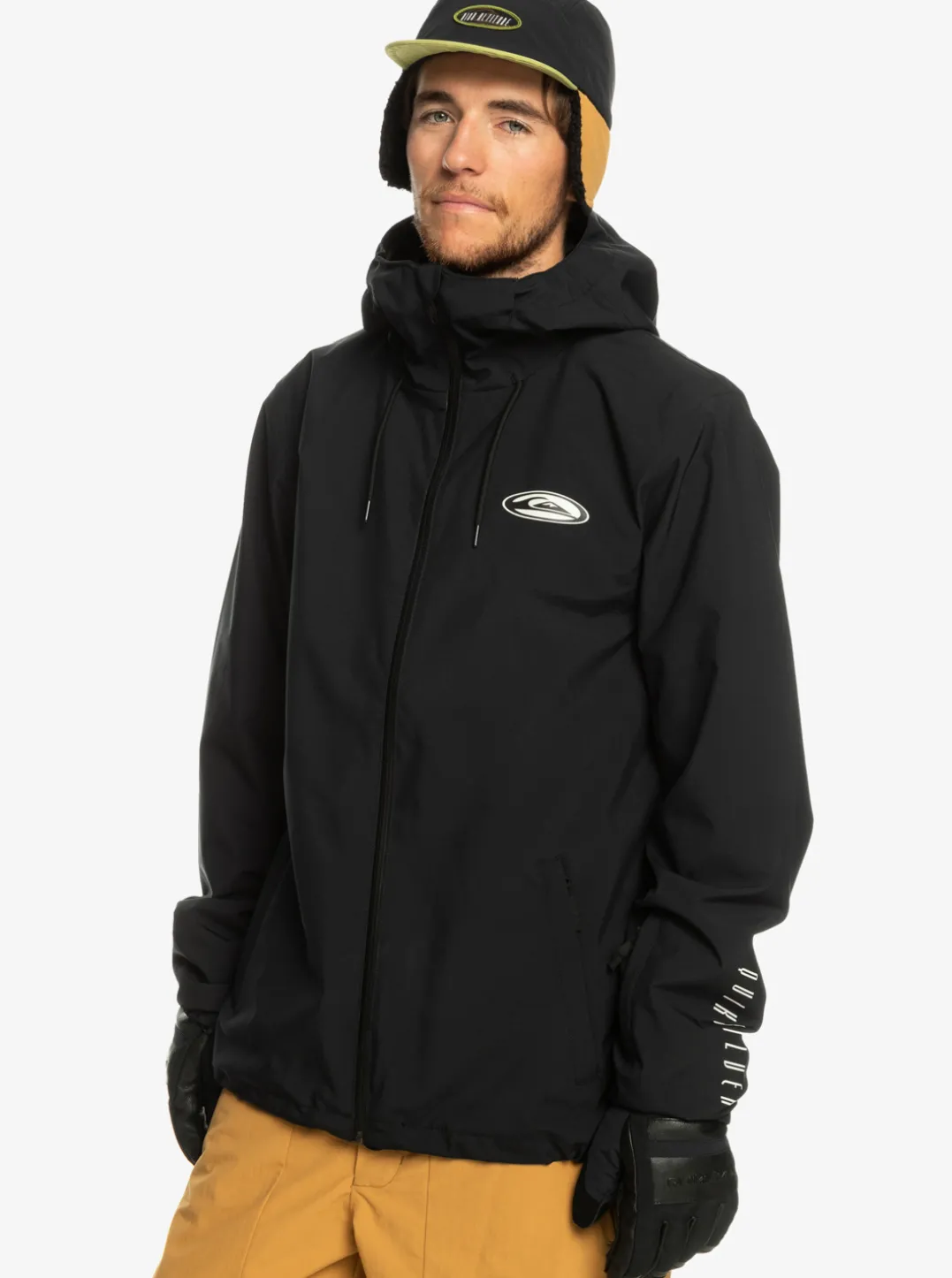 Mens Quiksilver Snow Jackets|High In The Hood Technical Snow Jacket