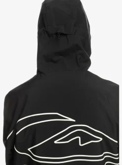 Mens Quiksilver Snow Jackets|High In The Hood Technical Snow Jacket