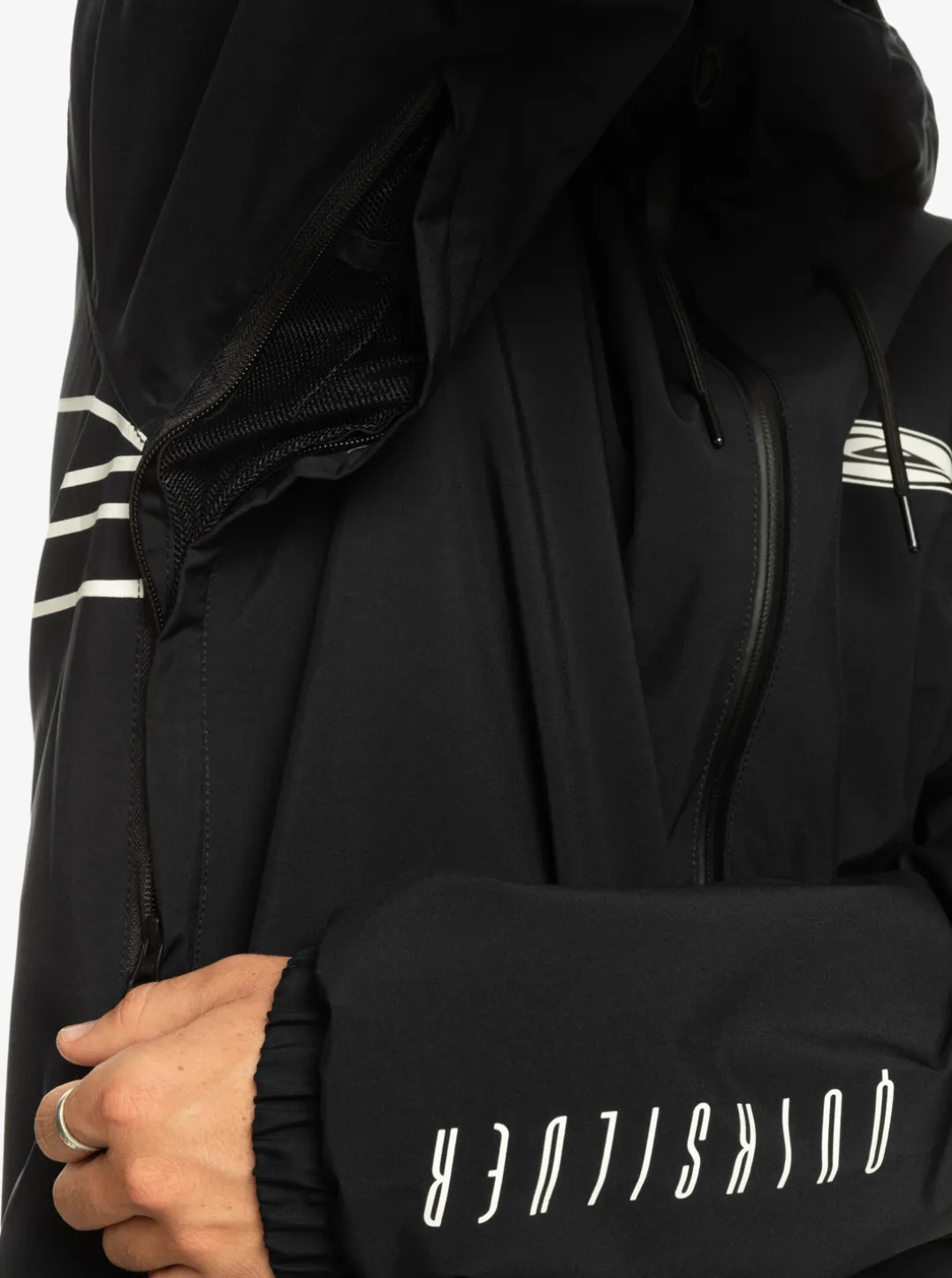 Mens Quiksilver Snow Jackets|High In The Hood Technical Snow Jacket
