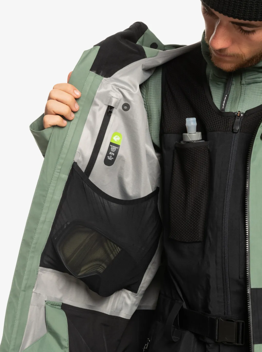 Mens Quiksilver Snow Jackets|Highline Pro Sammy Carlson 3L Gore-Tex® Technical Snow Jacket
