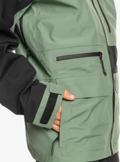 Mens Quiksilver Snow Jackets|Highline Pro Sammy Carlson 3L Gore-Tex® Technical Snow Jacket
