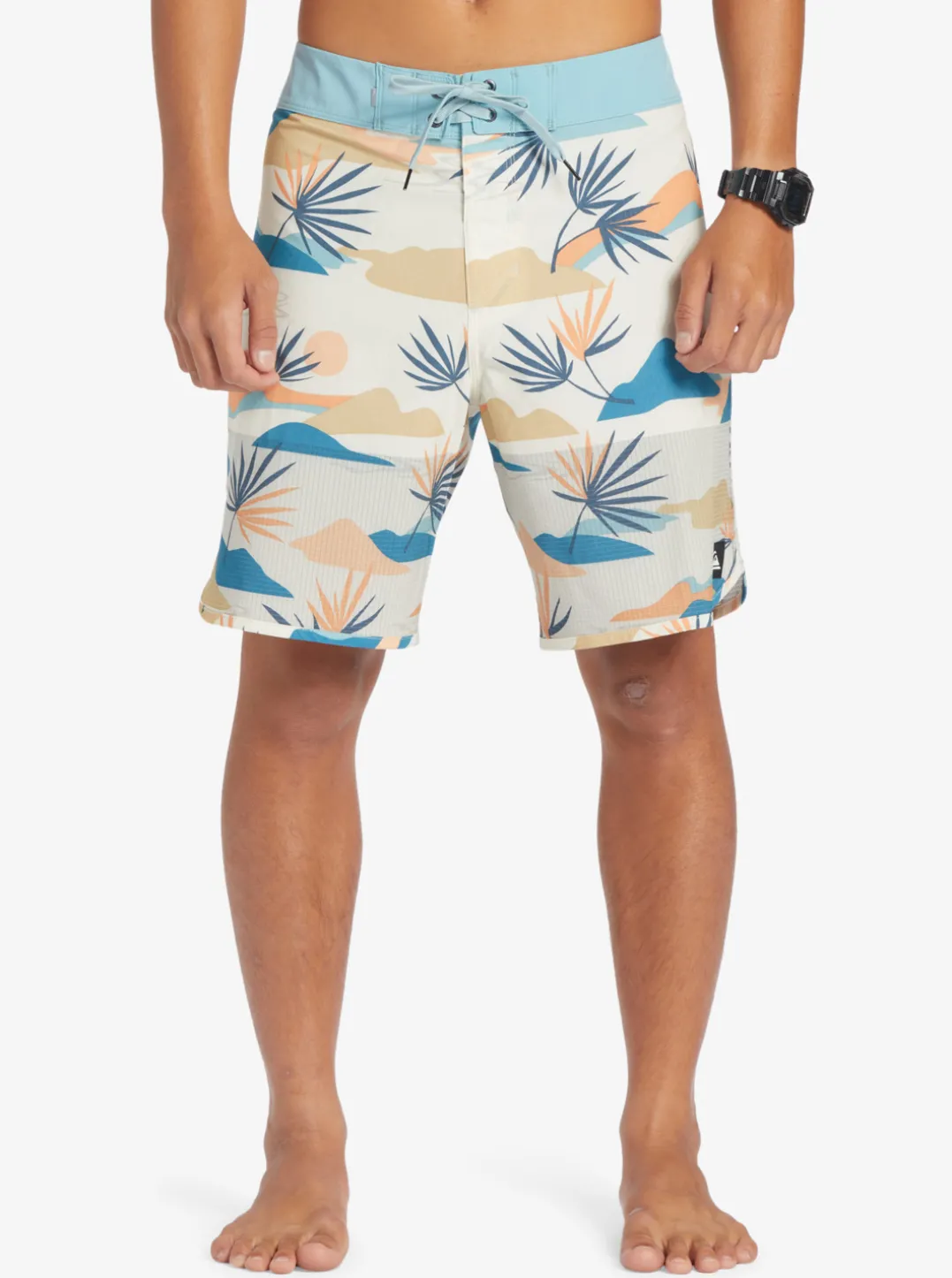 Mens Quiksilver Boardshorts|Highline Scallop 19" Boardshorts