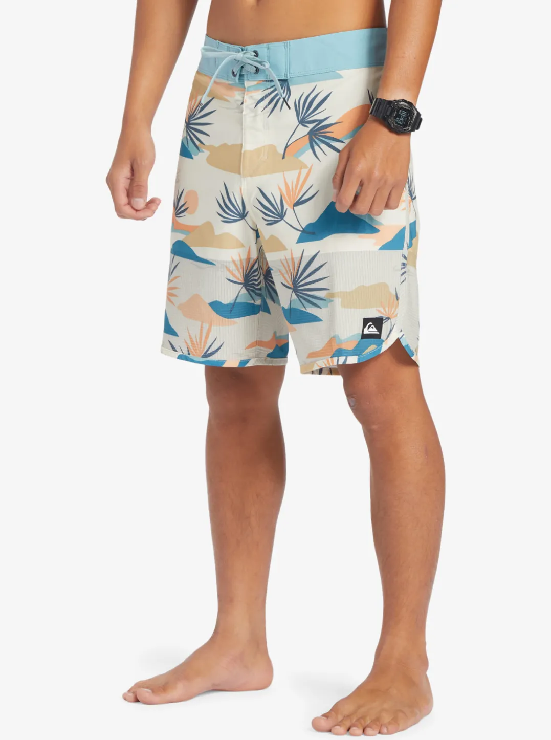 Mens Quiksilver Boardshorts|Highline Scallop 19" Boardshorts
