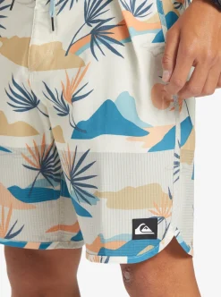 Mens Quiksilver Boardshorts|Highline Scallop 19