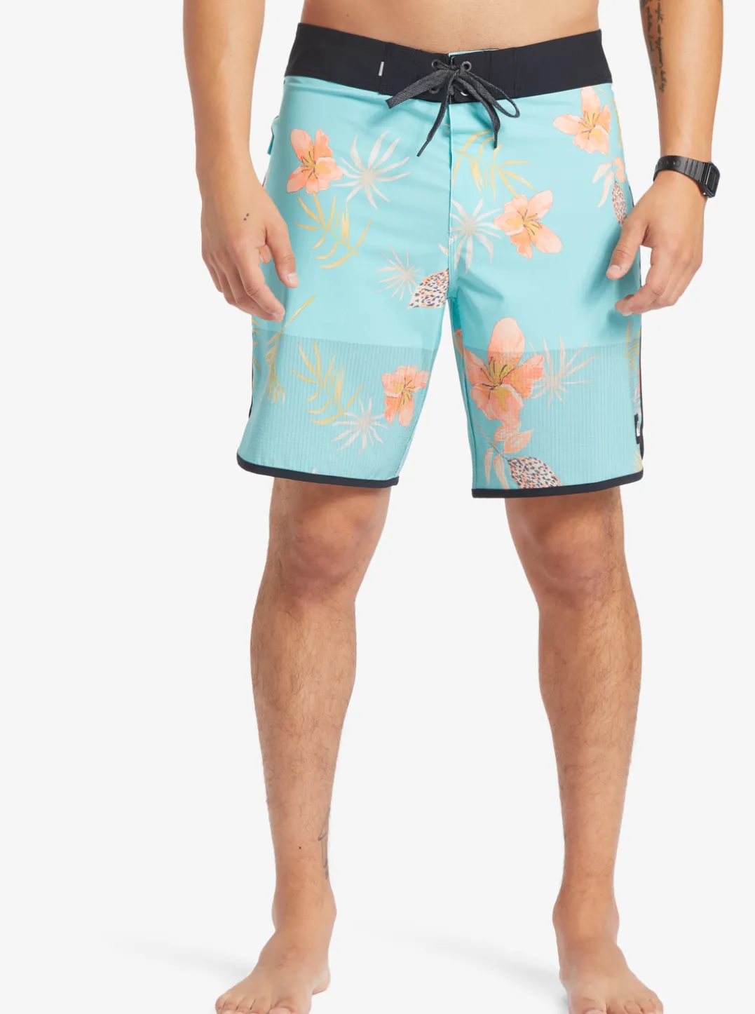 Mens Quiksilver Boardshorts|Highline Scallop 19" Boardshorts