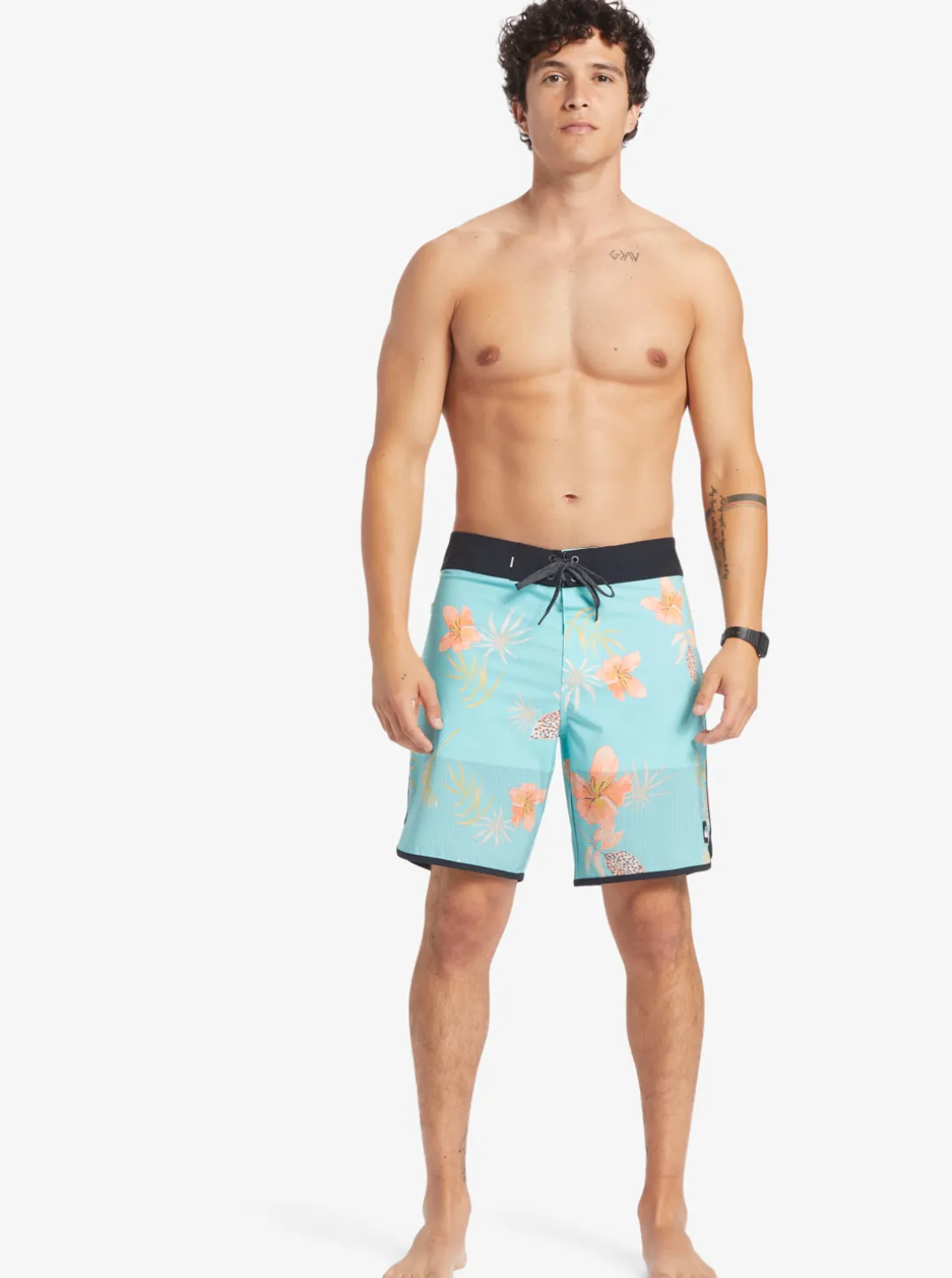 Mens Quiksilver Boardshorts|Highline Scallop 19" Boardshorts