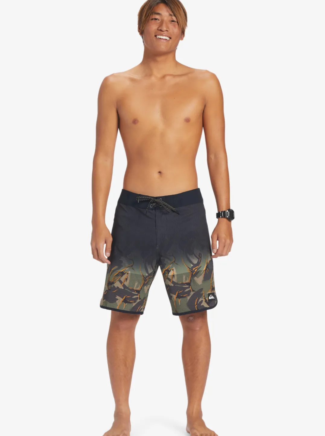 Mens Quiksilver Boardshorts|Highline Scallop 19" Boardshorts