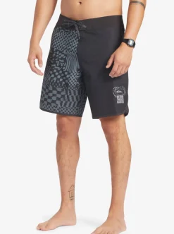Mens Quiksilver Boardshorts|Highline Scallop 19