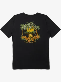 Mens Quiksilver Tees|Island Cap Mtz T-Shirt
