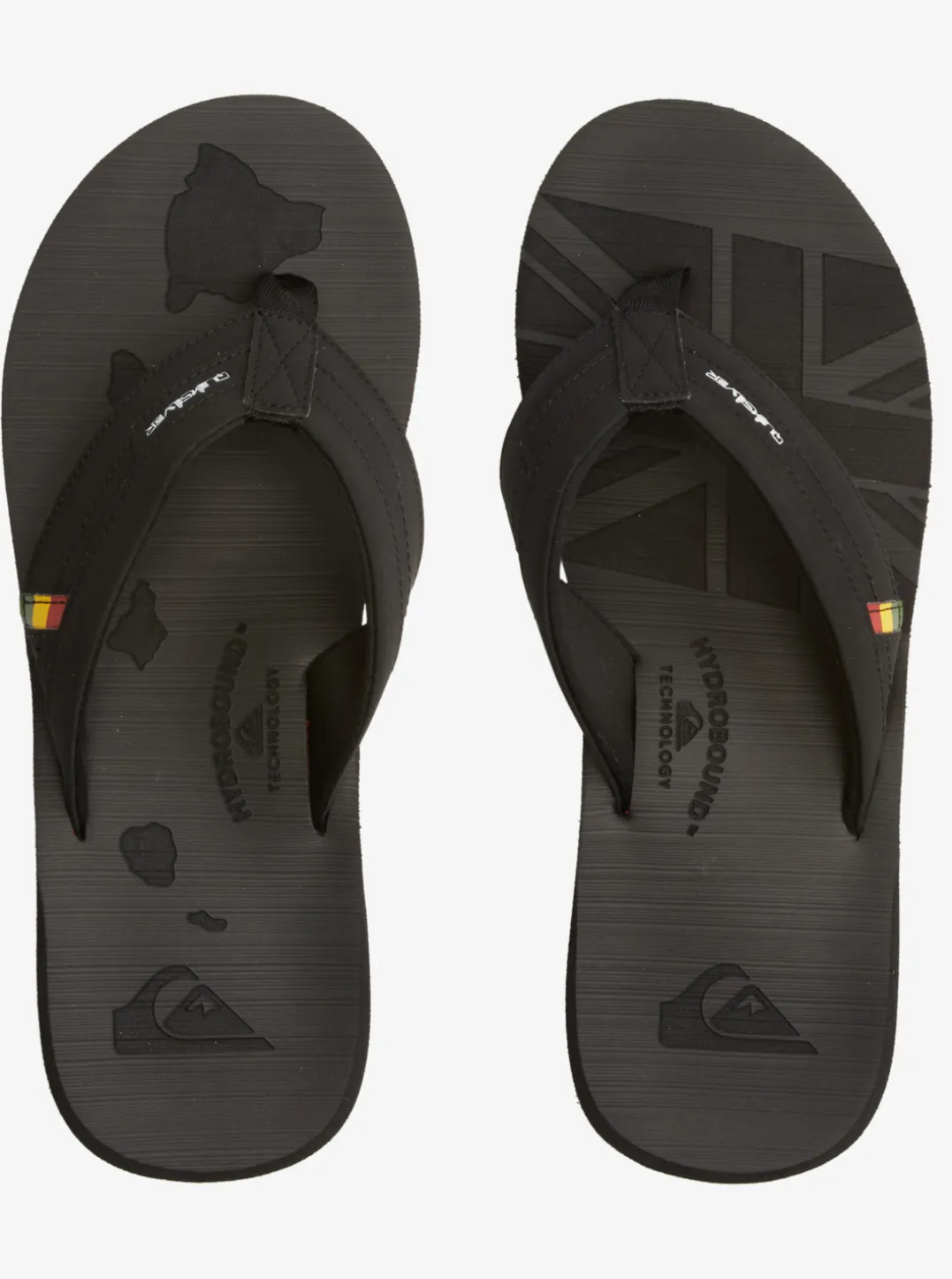 Mens Quiksilver Sandals|Island Oasis Squish Sandals