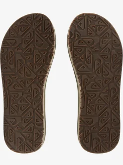 Mens Quiksilver Sandals|Island Oasis Squish Sandals