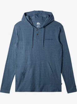 Mens Quiksilver Tees|Kentin Long Sleeves Hooded T-Shirt