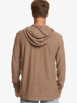 Mens Quiksilver Tees|Kentin Long Sleeves Hooded T-Shirt