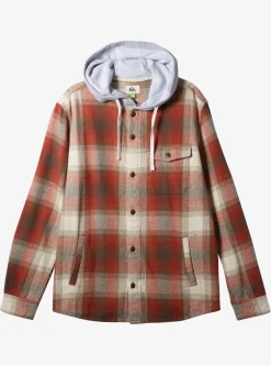 Mens Quiksilver Shirts & Polos|Kinloss Long Sleeve Hooded Shirt