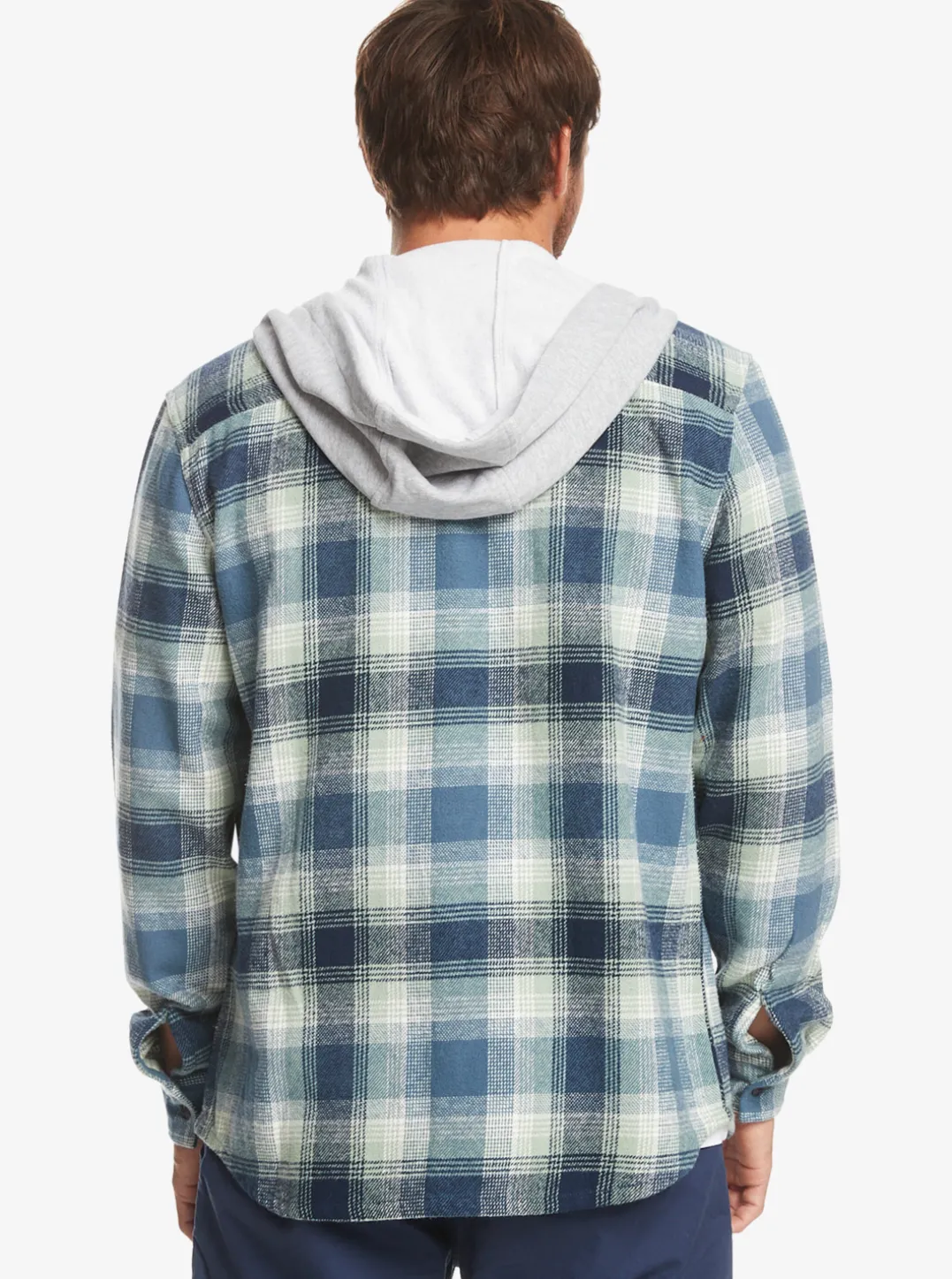 Mens Quiksilver Shirts & Polos|Kinloss Long Sleeve Hooded Shirt